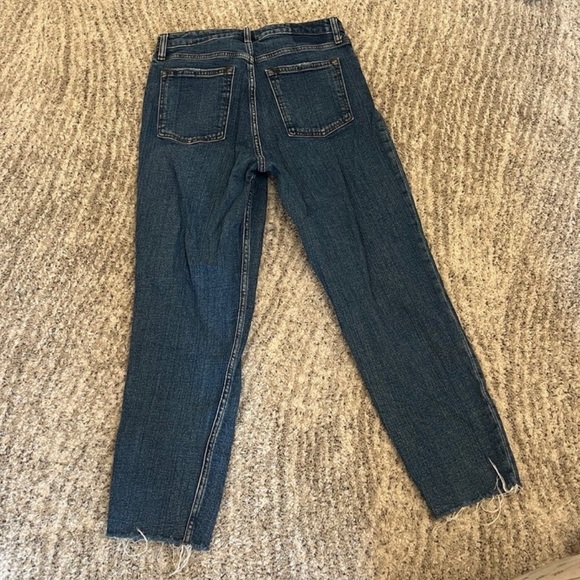 Abercombie & fitch curve love high rise straight jeans, size 29 - Picture 3 of 5